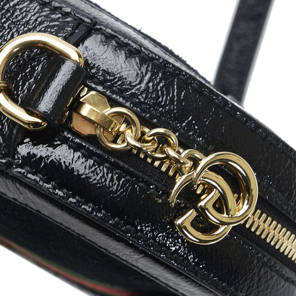 Pre-Loved Gucci Mini Suede Ophidia Round Crossbody Bag - Picture 8 of 10